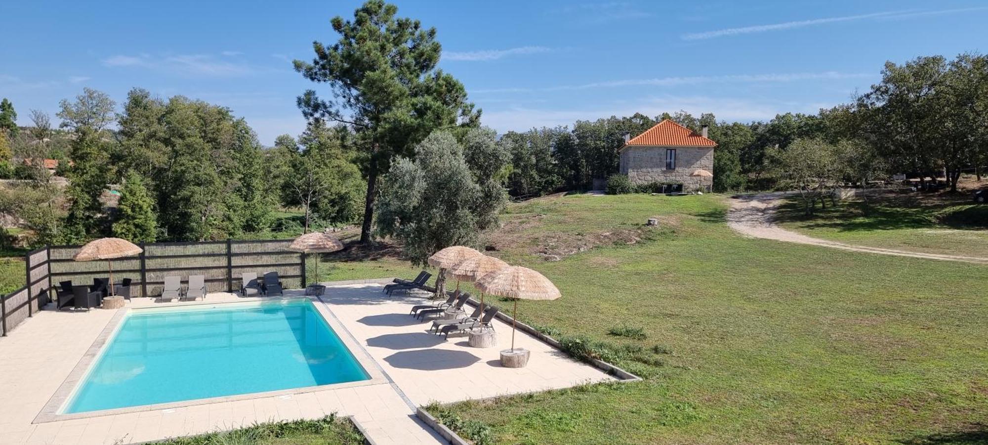 Apartamento Quinta Da Adarnela Lagares da Beira Exterior foto